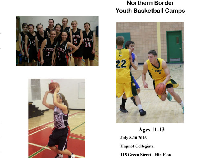 Northern Border Basketball Camp Set for Flin Flon July 810 for Ages 11