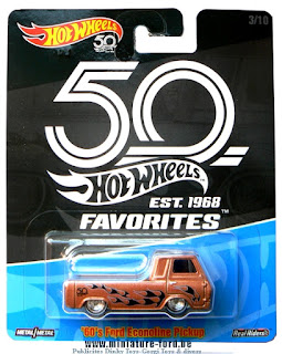 Hot Wheels, 50 est.1968 favorites