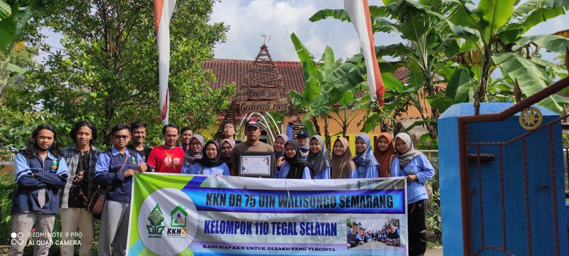 kunjungan kkn uin walisongon ke omah seni godong garing