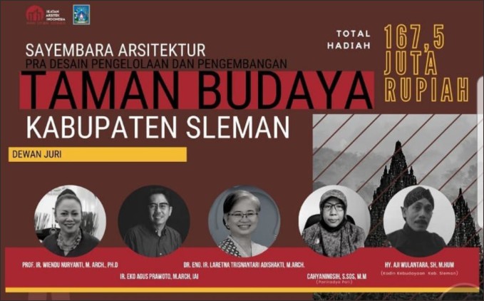 Sayembara Arsitektur 2021 Desain Taman Budaya Kabupaten Sleman - Arsimedia
