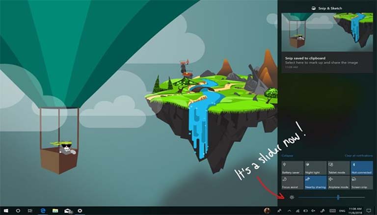 Windows 10 19H1 Update Akan Membuat Action Center Lebih Berguna! Windows 10 19H1 Update Akan Membuat Action Center Lebih Berguna!