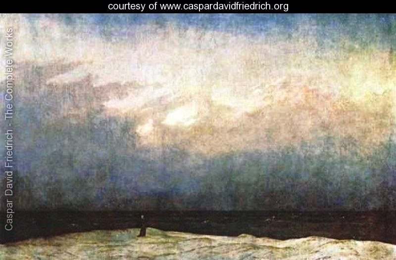 Der Mönch Am Meer Bildanalyse Caspar David Friedrich 240: Mönch-am-Meer-Aussicht am Tollensesee