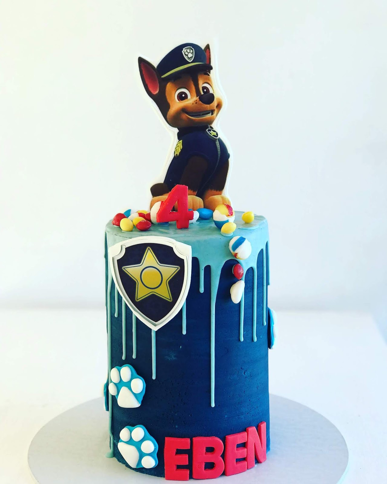 Paw Patrol Chase Cake