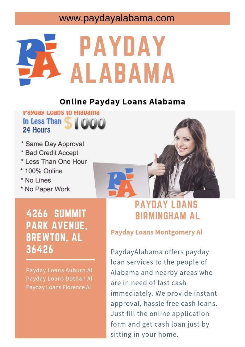 Online Payday Loans Alabama
