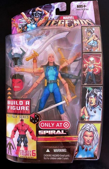 marvel legends spiral