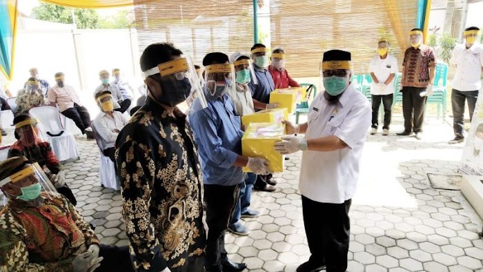 Ketua Komisi IV DPRD Lampung Ajak Warga Jati Agung Awasi Pengunaan Dana Covid-19