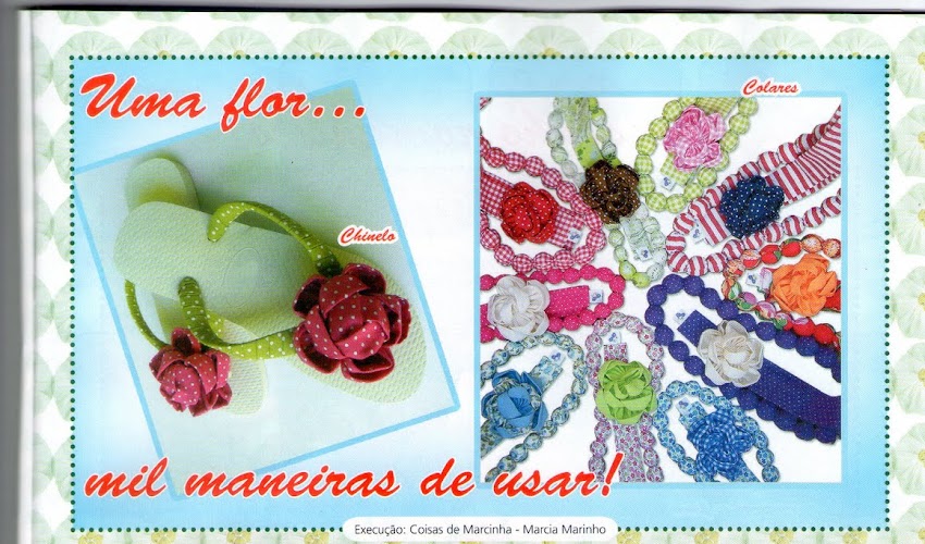 Passo a Passo Flor de Fuxico