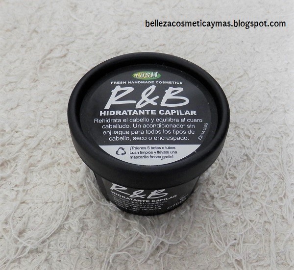 Mi mejor aliado contra el encrespamiento: Hidratante Capilar R&B de Lush