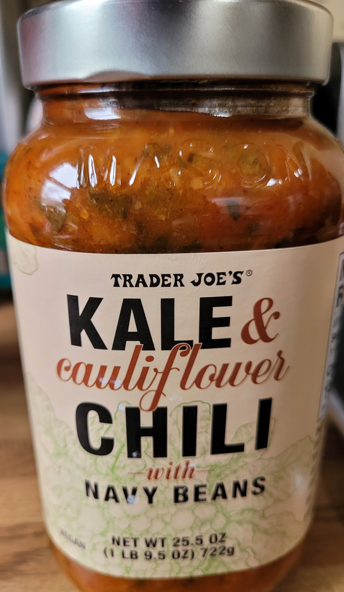 What's Good at Trader Joe's? Trader Joe's Kale & Cauliflower Chili