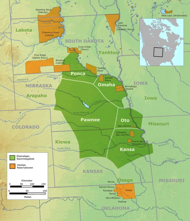 Where did the Kaw Nation live? Where did the Kaw Nation live?