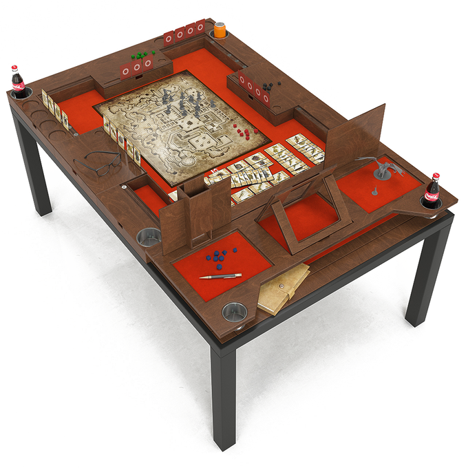 Tenkar's Tavern Kickstarter Rathskellers Modular Table For Dining