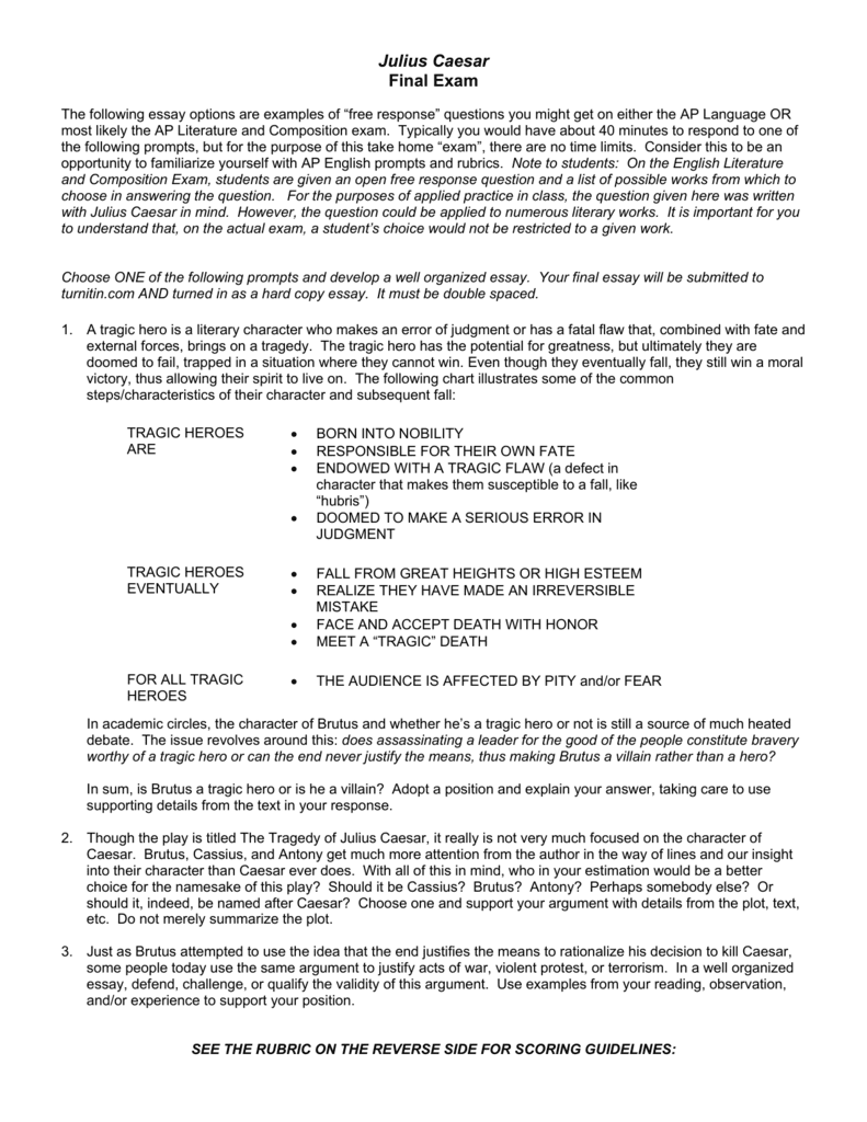 Julius caesar research paper topics image