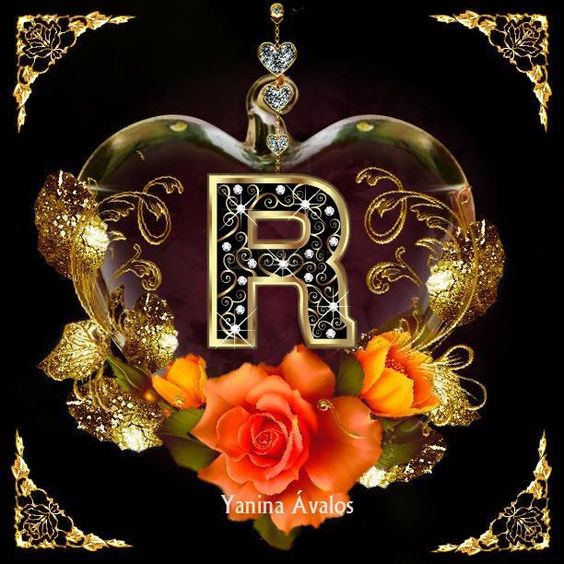 Heraldry of Life: ROYAL HEART with Artistic Alphabet