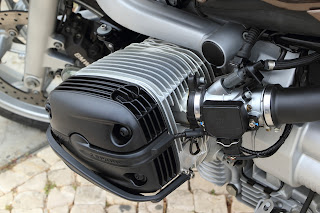 inyector de gasolina ubicado en la motocicleta