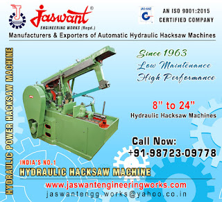Fully Automatic Power Hacksaw Machine manufacturers in India Punjab http://www.jaswantengineeringworks.com +91-987230977 