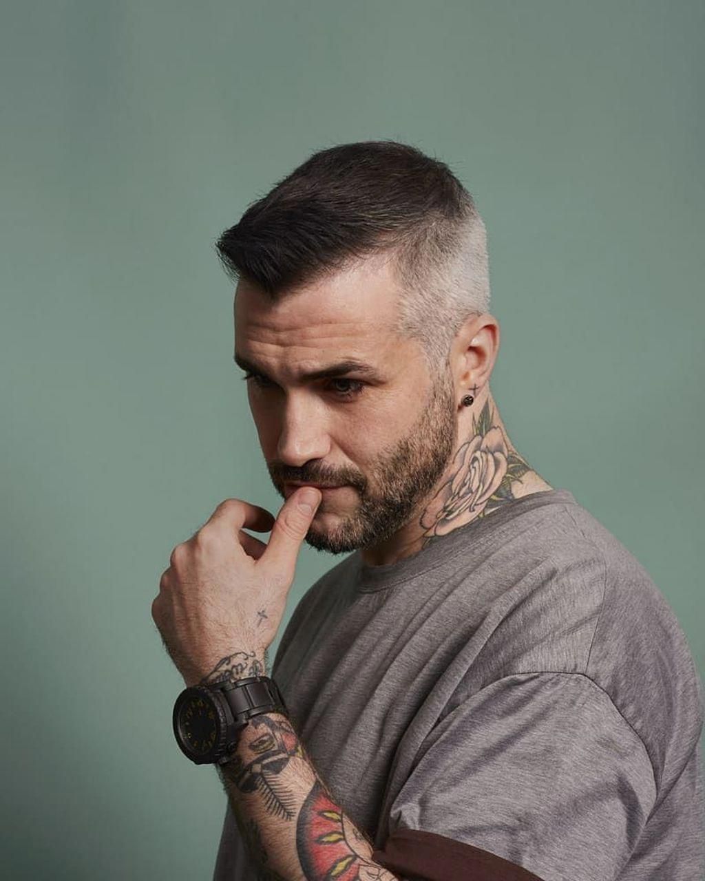 Fade Estilo De Cabelo Para Calvos Freestyle Cabelo Masculino