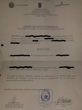 Como solicitar Certificado de Vida y Residencia