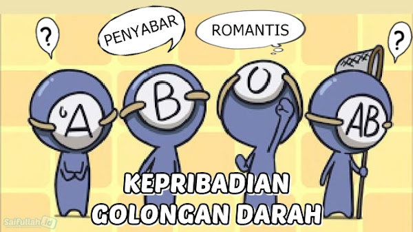 Golongan Darah O = Romantis, Golongan Darah B = Penyabar