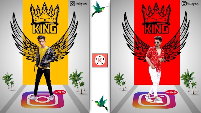 Kinemaster Crown King Photo Editing Tutorial | Kinemaster Photo Editing | King Photo Editing
