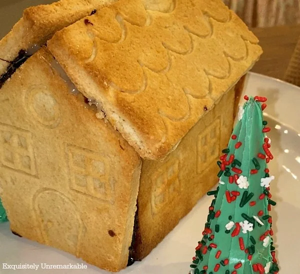 Sugar Cookie Gingerbread House