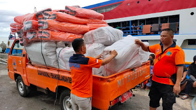 Pemprov Sulut Kirim Bantuan Untuk Korban Banjir di Sangihe