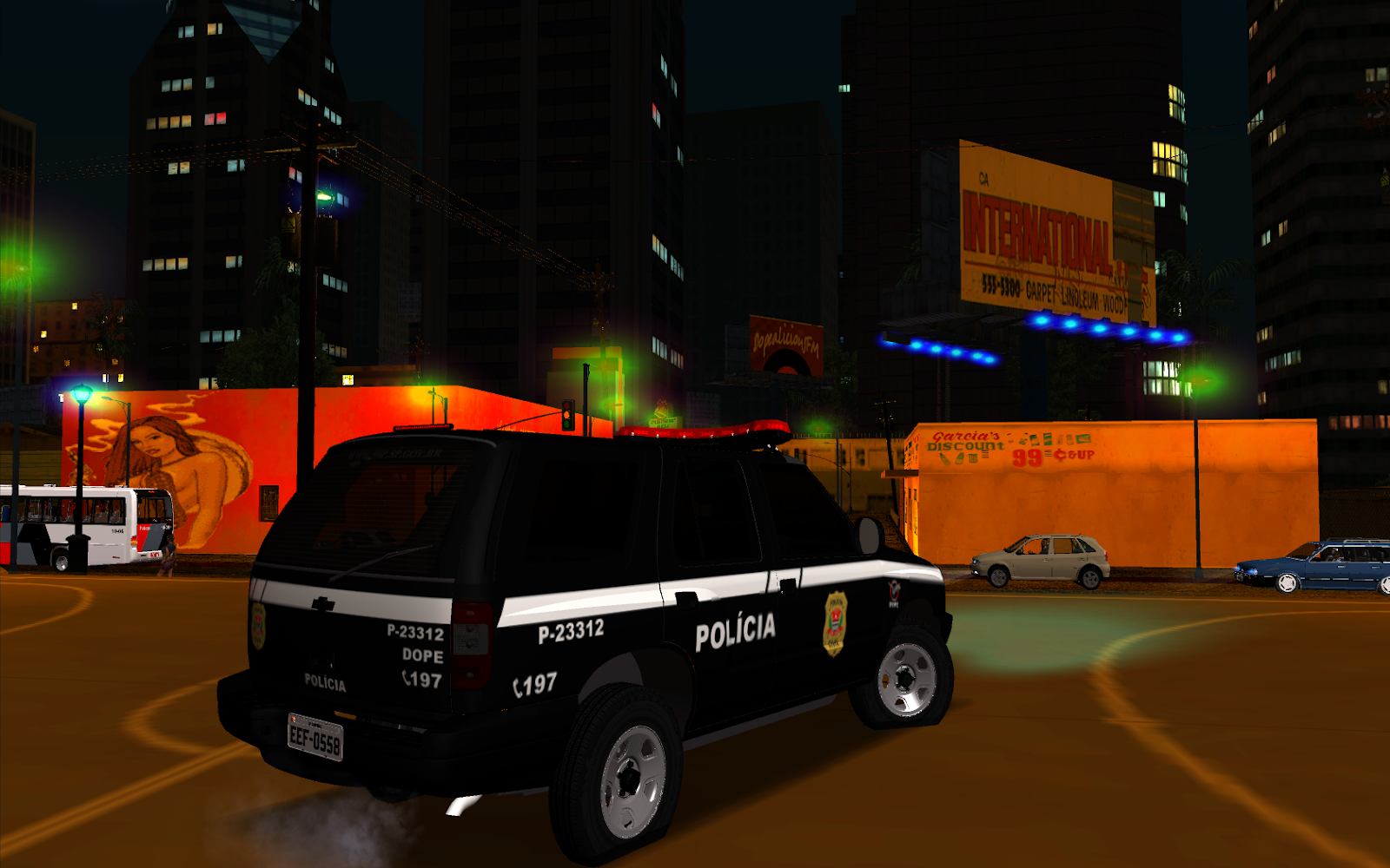 Blazer Polícia do Rio GARRA para GTA San Andreas