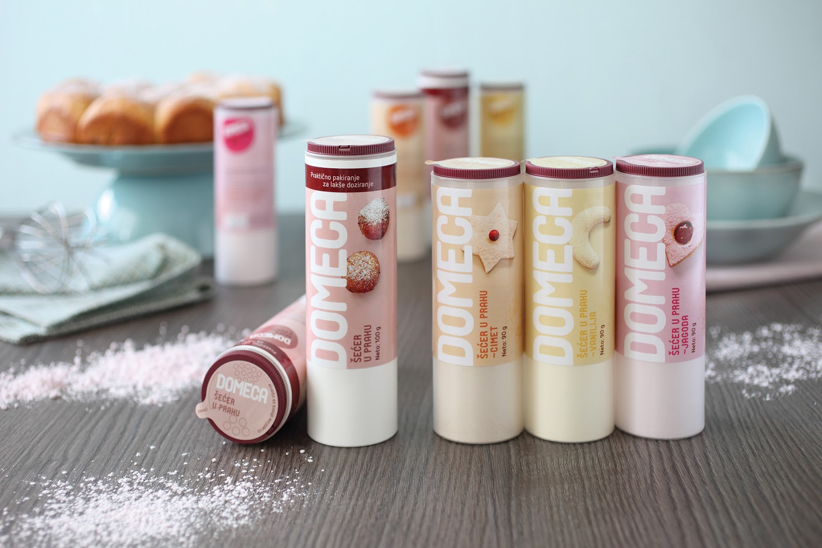 DOMECA Powdered Sugars on Packaging of the World Creative Package Design Gallery