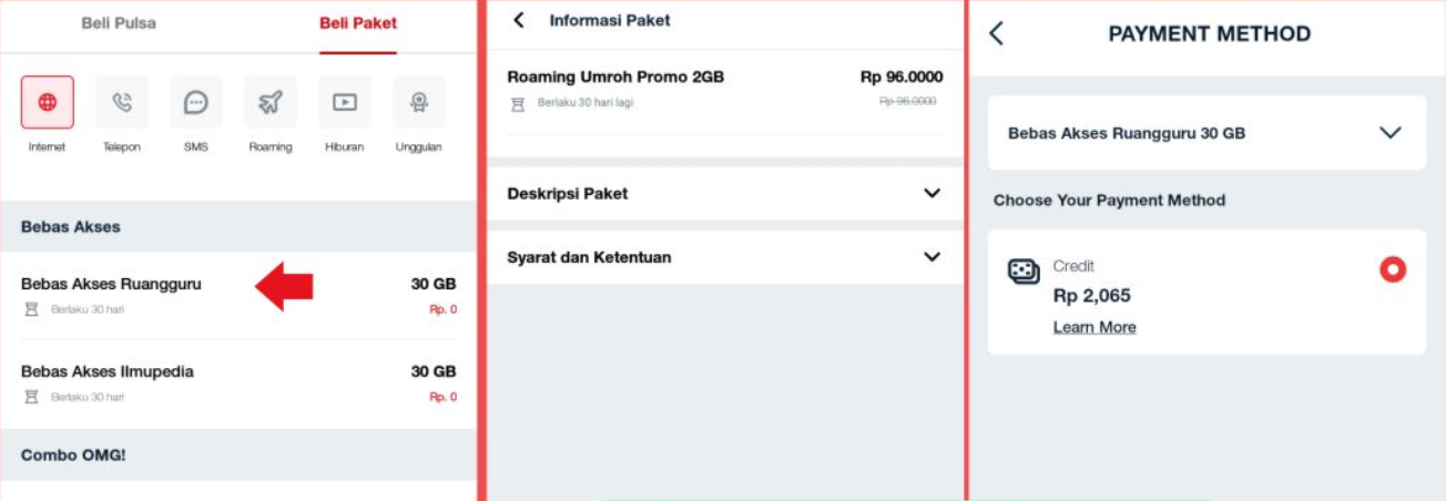 Cara Mengubah Kuota Ruang Guru Menjadi Flash - RickyFlash