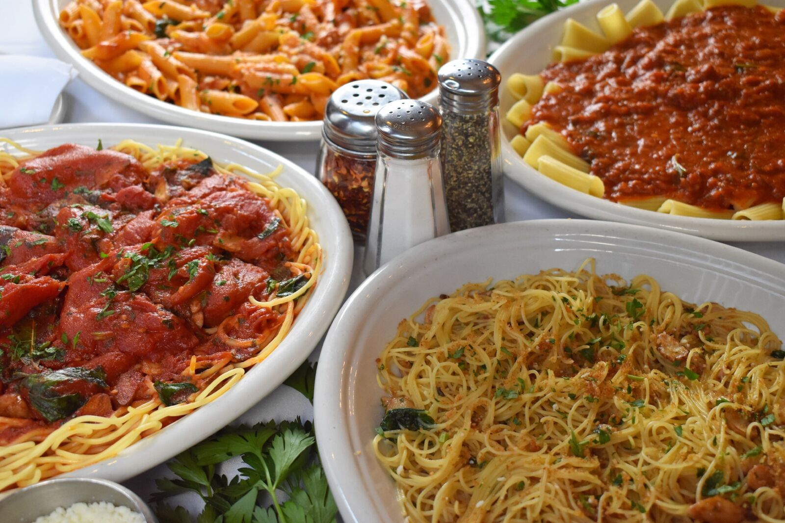 National Pasta Day AllYouCanEat Offering at Carmine's, October