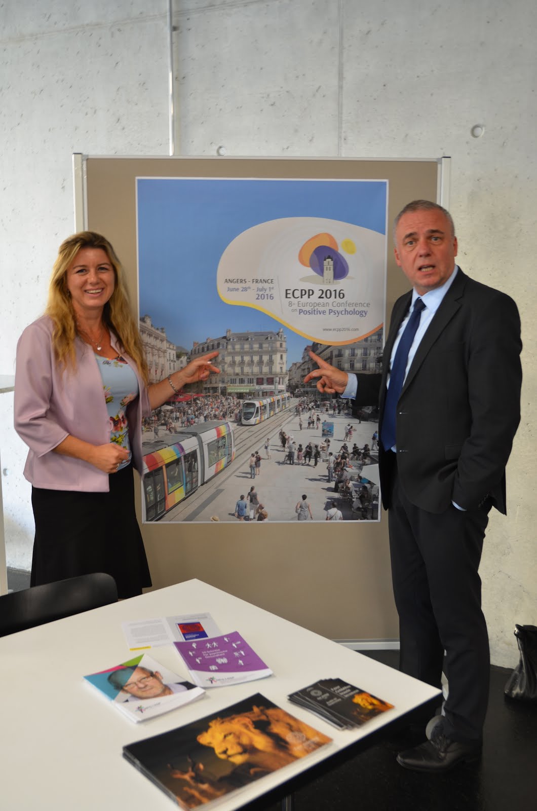 Promotion de l'ECPP 2016 lors du congrès sur l'espoir à Bern, en septembre 2015 !