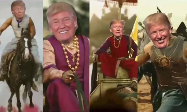 Trump becomes Baahubali ahead of India visit, says looking forward to trip: Watch video, New Delhi, News, President, Donald-Trump, Video, Social Network, Visit, Social Network, National, Humor