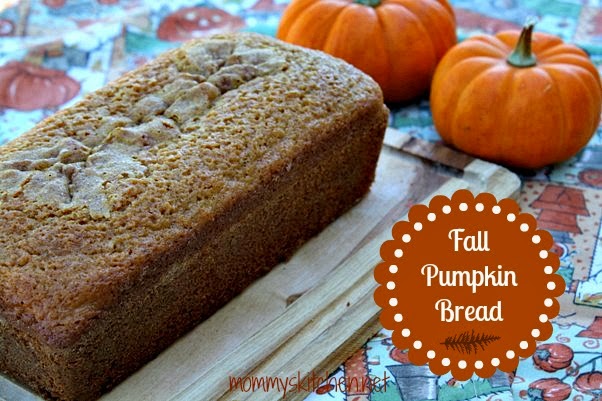 Fall Pumpkin Bread