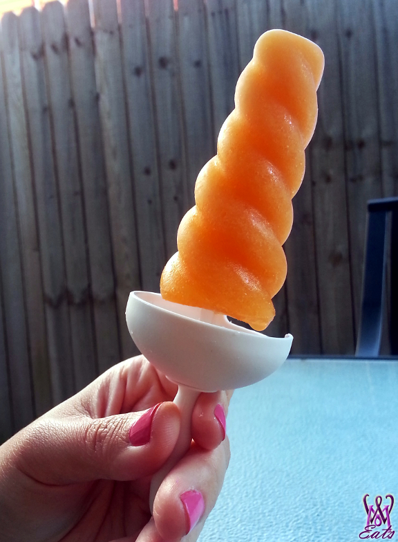 What Micky Eats... At Home Athena Melon Popsicles