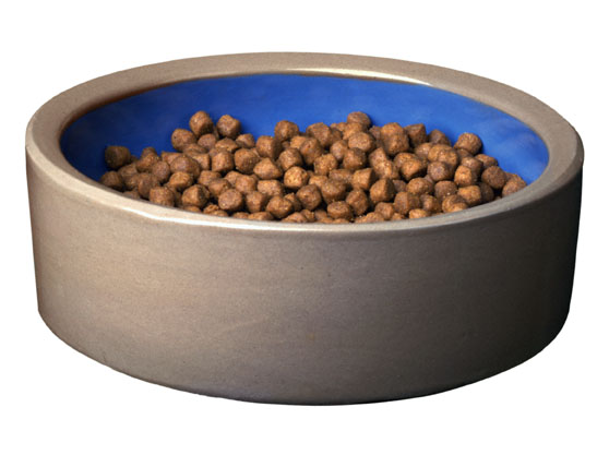 Personalized Ceramic Dog Food Bowl.