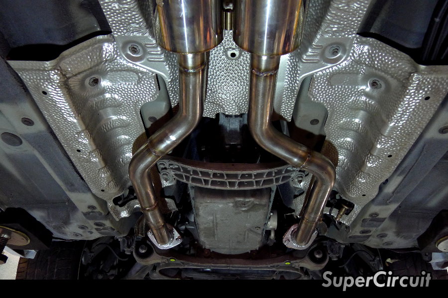 SUPERCIRCUIT Exhaust Pro Shop Toyota Mark X Quad Exhaust Custom