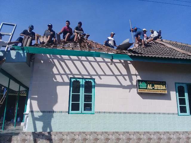 Mushola Al Huda Karangdowo Mulai Direhab Warga Dan Kodim Klaten