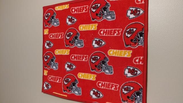 Chiefs quarterback Patrick Mahomes quilt