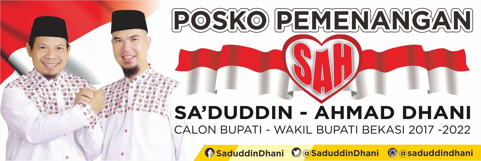 Download Spanduk Dan Banner Posko Pemenangan Sah Pks Kabupaten Bekasi