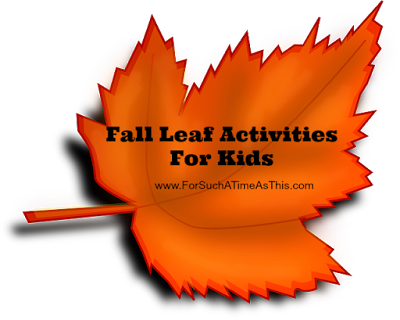 Fall Leaf Activities