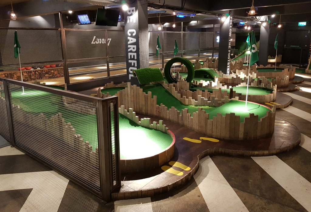 The Ham and Egger Files Minigolf and tenpin bowling