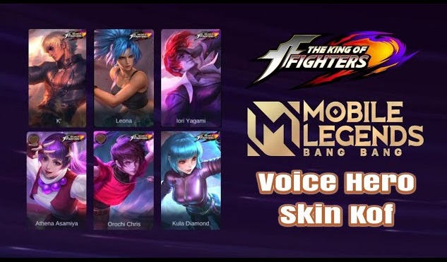 voice quotes hero mobile legends skin kof