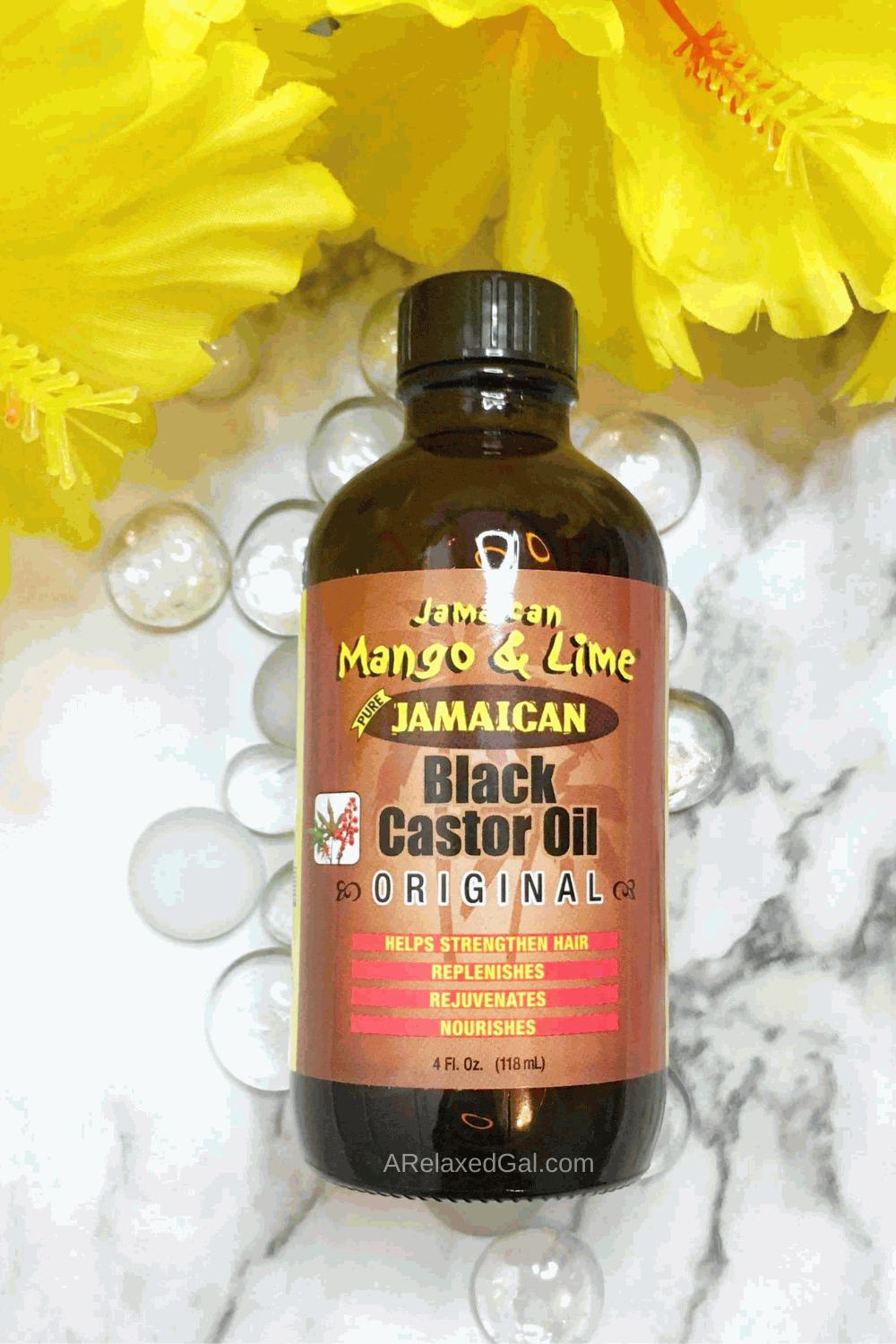 Improving relaxed hair with Jamaican Black Castor Oil | A Relaxed Gal