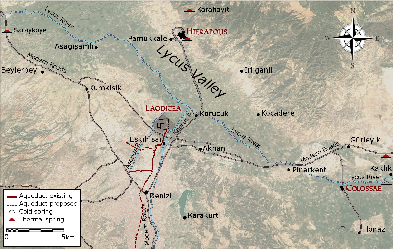 Jesus Speaks: Map 8: Laodicea