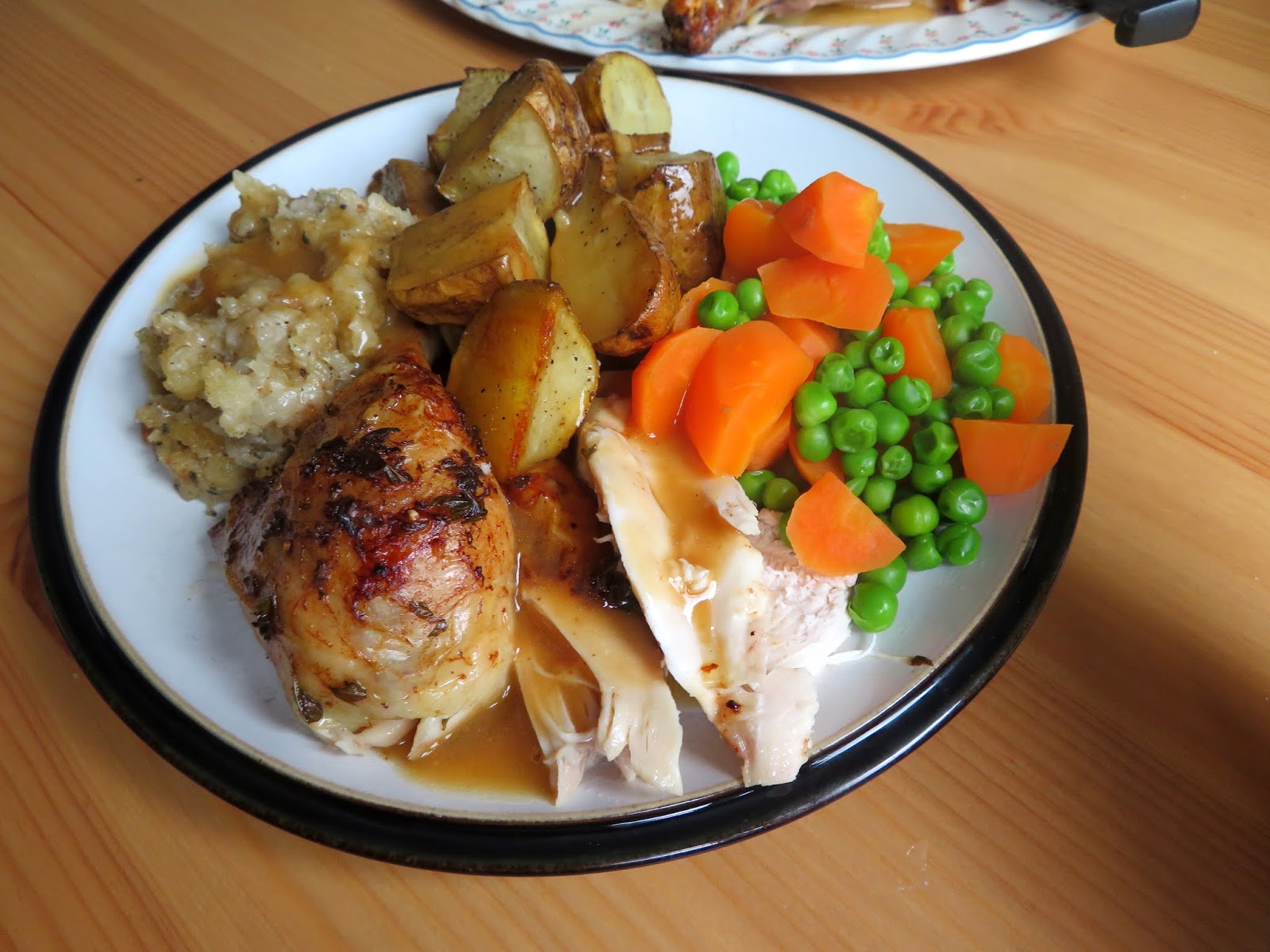 Grandmother's Roast Chicken & Gravy | The English Kitchen