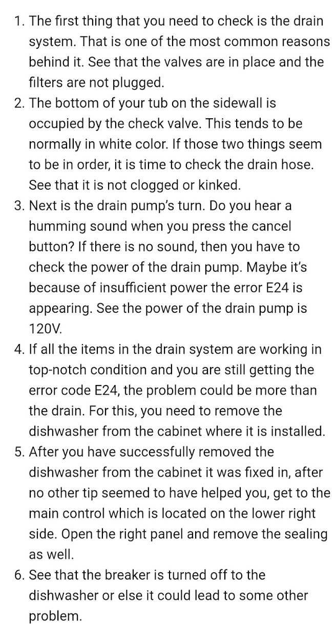 [100 fixed] bosch dishwasher error code e24 (solved) Tech2wire