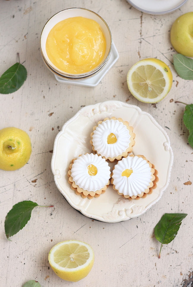 Biscuits au lemon curd