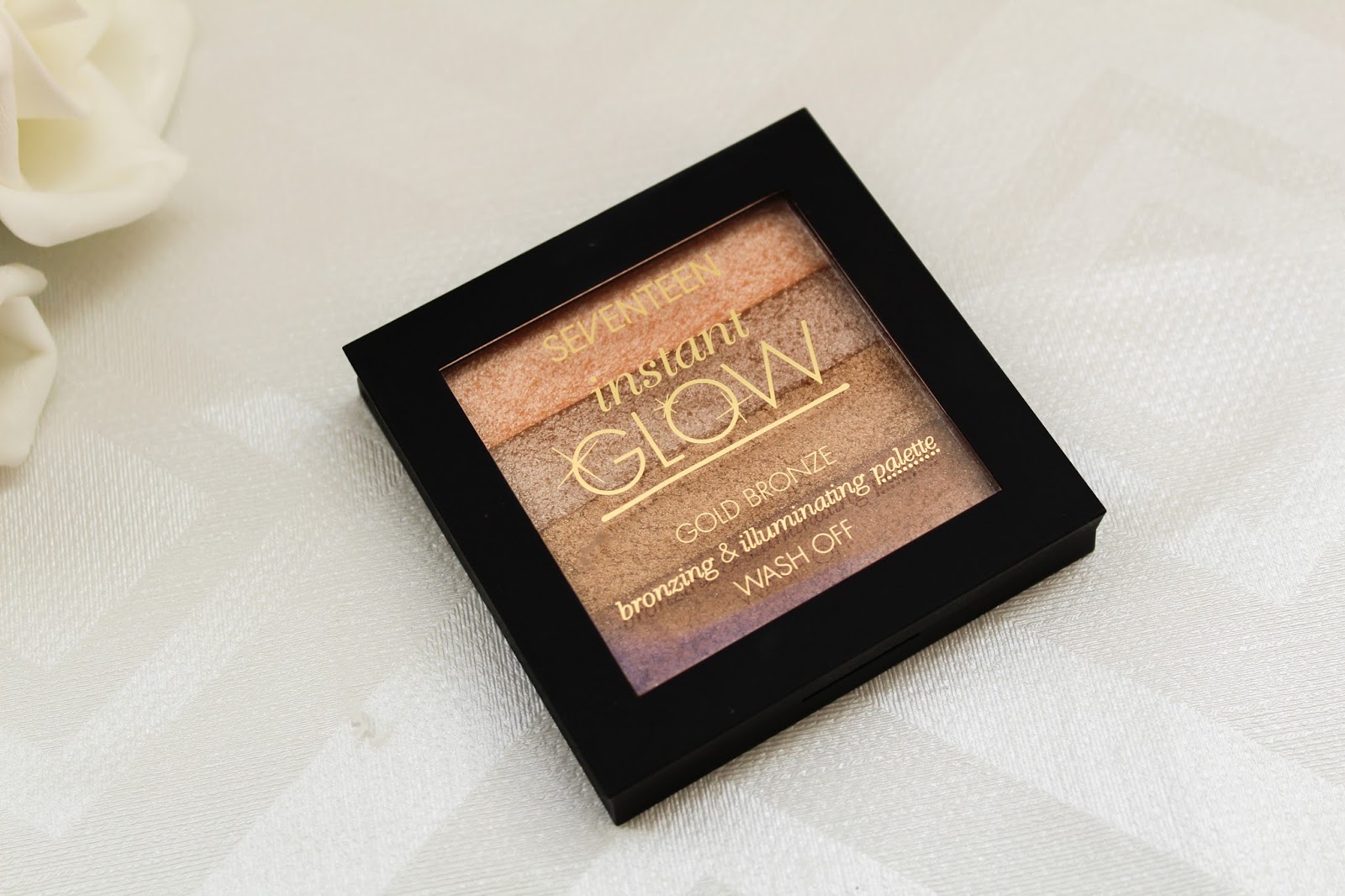 Seventeen Instant Glow Highlighter Review and Swatches Caitlin's Corner