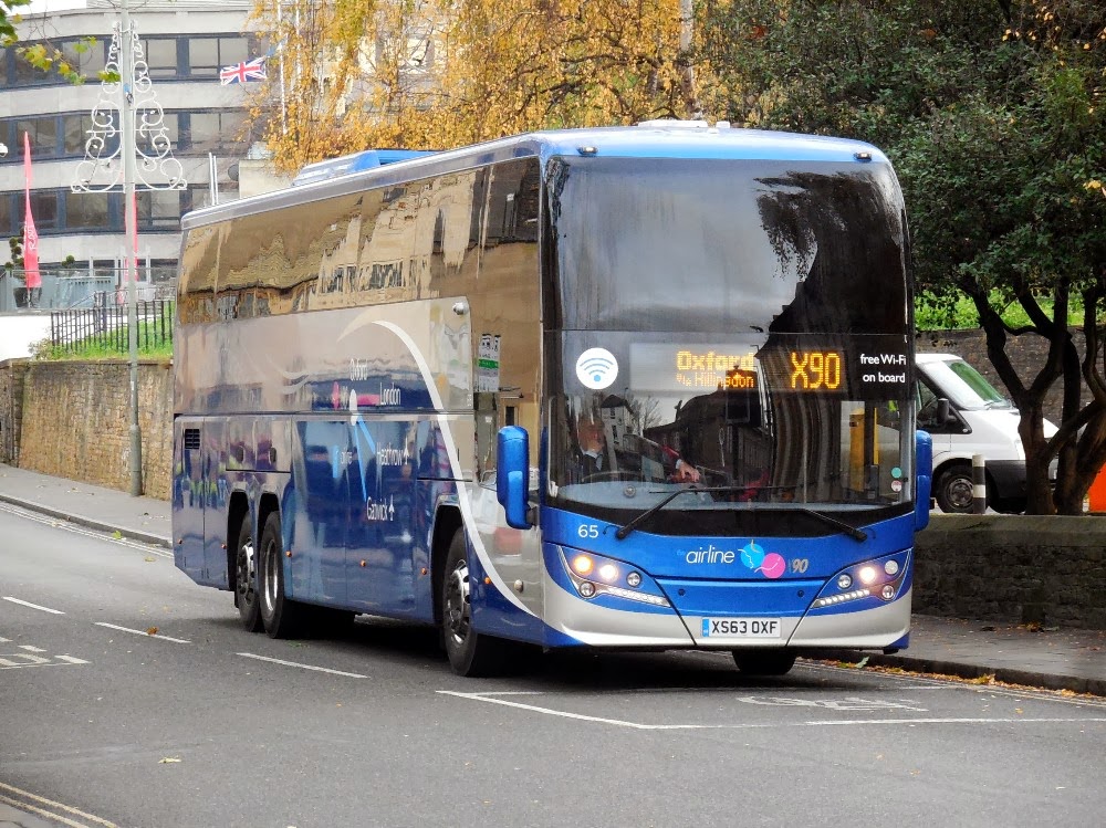 Oxford Buses Blog New X90 Megabus coaches
