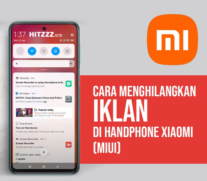 Cara Menghilangkan Iklan di Handphone Xiaomi (MIUI)