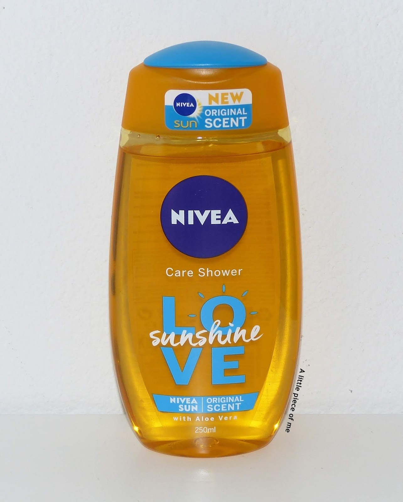 A little piece of me Nivea Love sunshine shower gel Review